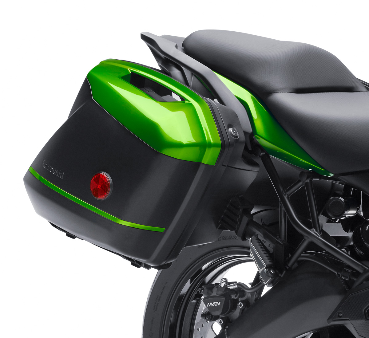 VERSYS® 1000 LT KQR™ 28 Liter Hard Saddlebag Set | Kawasaki Motors