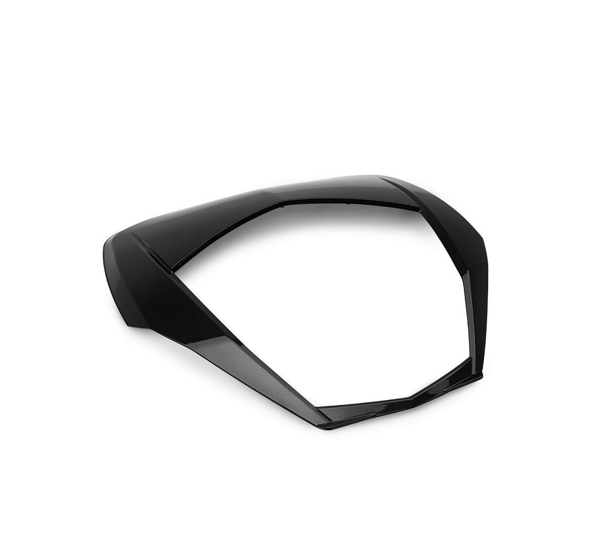 Ninja® 1000 SX KQR™ 47 Liter Top Case Trim, Metallic Diablo Black 