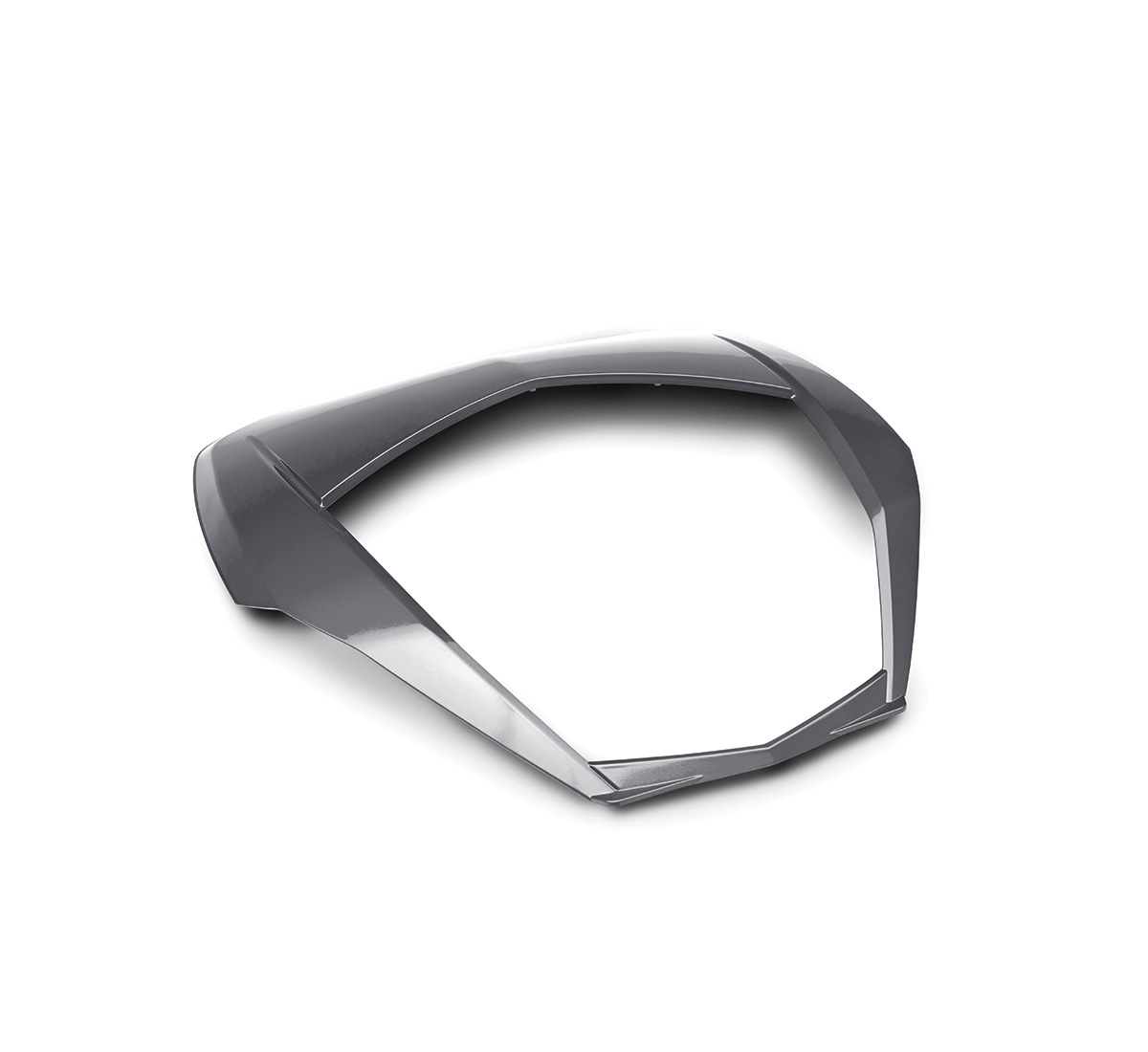 KQR™ 47 Liter Top Case, Trim, Metallic Moondust Gray/25X