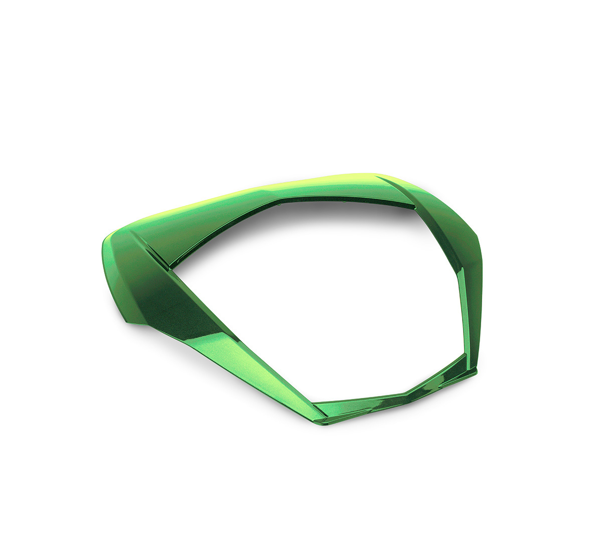 Ninja® 1000 SX KQR™ 47 Liter Top Case, Trim, Emerald Blaze Green