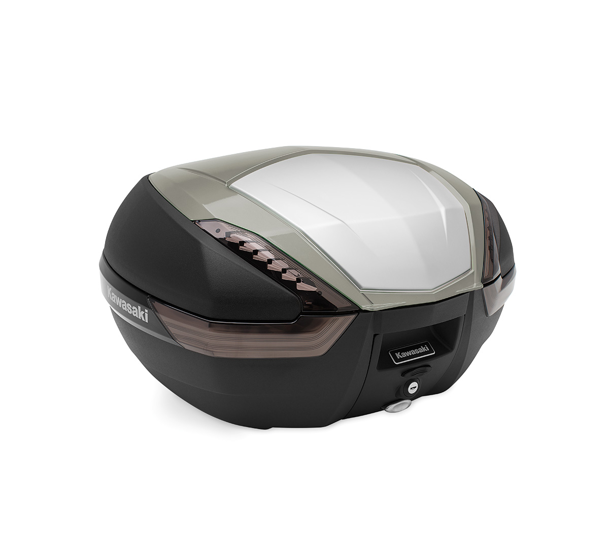 KQR™ 47 Liter Top Case, Trim, Metallic Raw Titanium/725