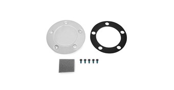 Clutch Cover Plate, Chrome