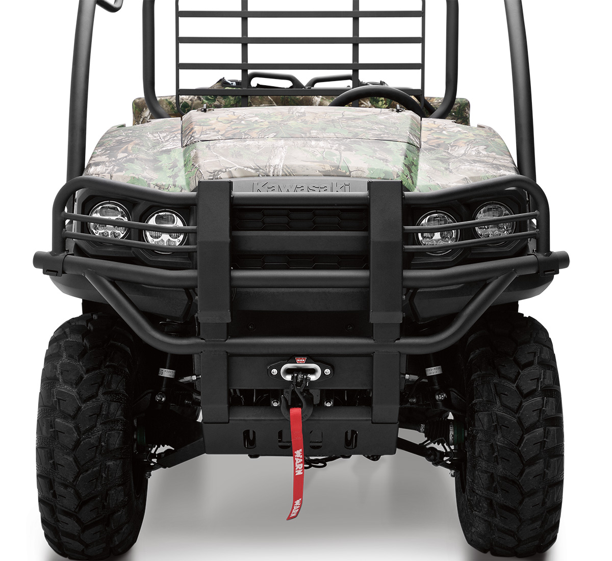 MULE SX™ 4x4 XC (FI) Winch Mount | Kawasaki Motors Corp., U.S.A.