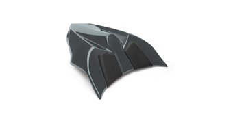 Seat Cowl, Metallic Matte Graphine Steel Gray/68P