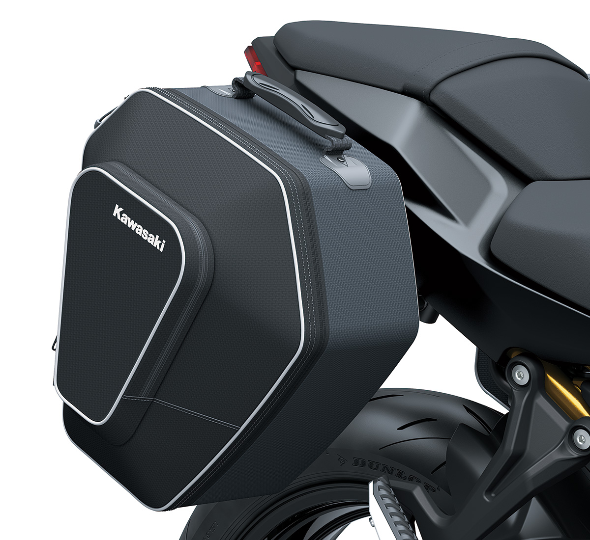 NINJA® 650 ABS Soft Saddlebag Set | Kawasaki Motors Corp., U.S.A.