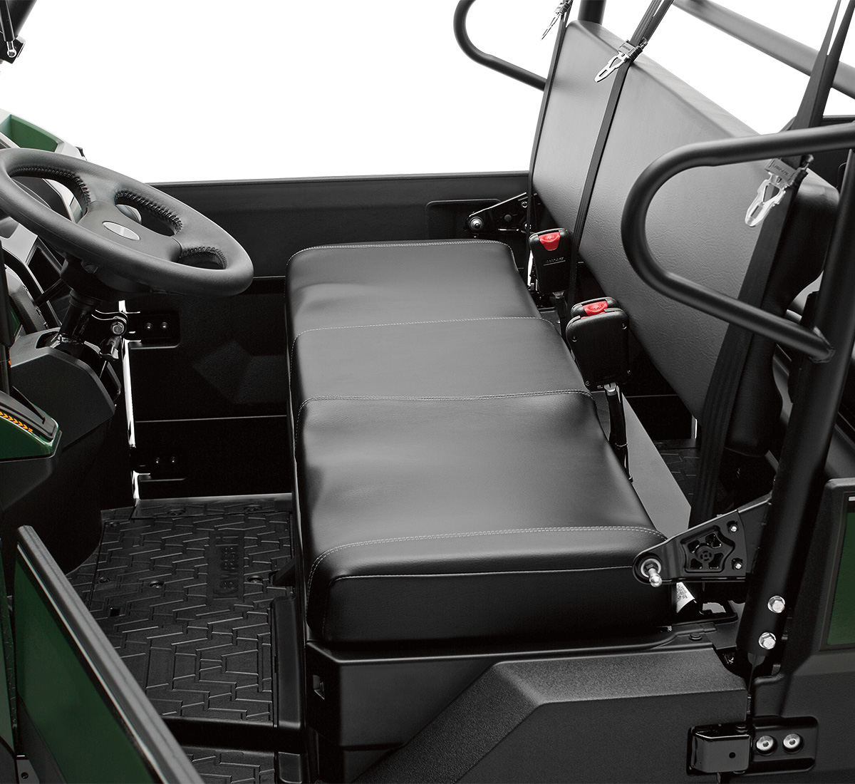 MULE PRO-DXT™ EPS Contoured Front Seat | Kawasaki Motors Corp., U.S.A.