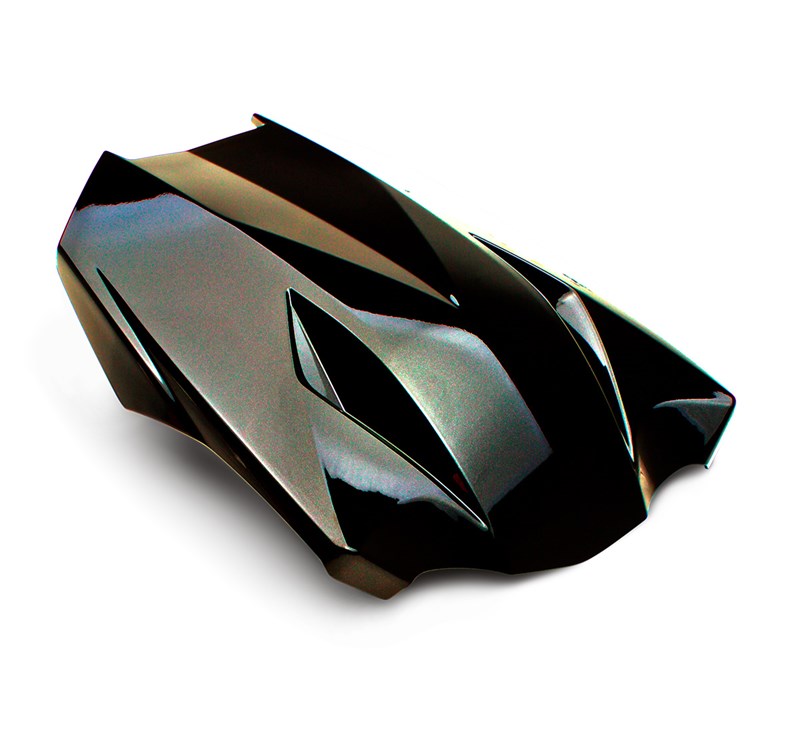 Seat Cowl, Metallic Brilliant Golden Black/76B detail photo 1