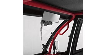 Rear View Mirror for Hard Cab Enclosure