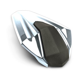 Seat Cowl, Metallic Bright Silver/63S