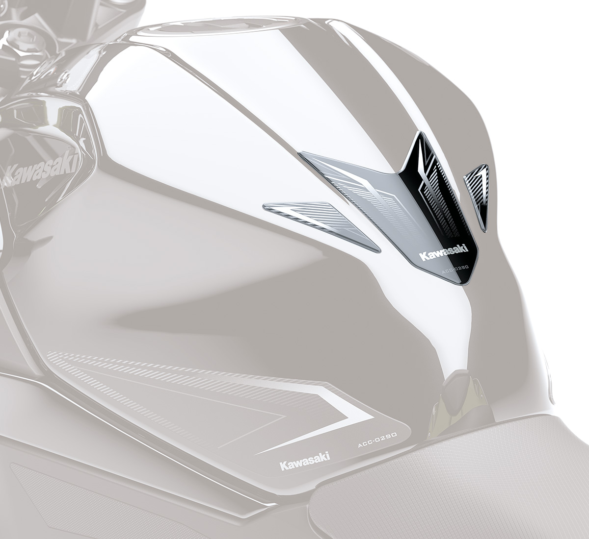 Z400 ABS Tank Pad | Kawasaki Motors Corp., U.S.A.