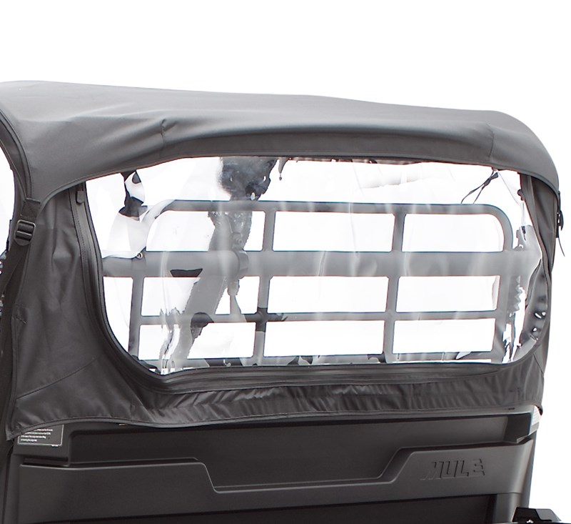 Cab Enclosure, Soft Back, Black detail photo 1