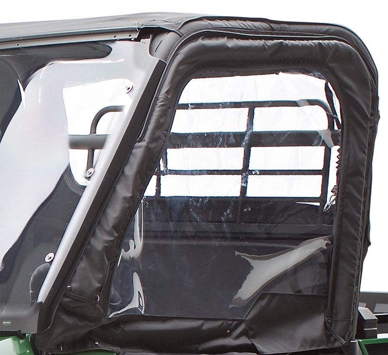 Cab Enclosure, Soft Upper Door Set, Black detail photo 1