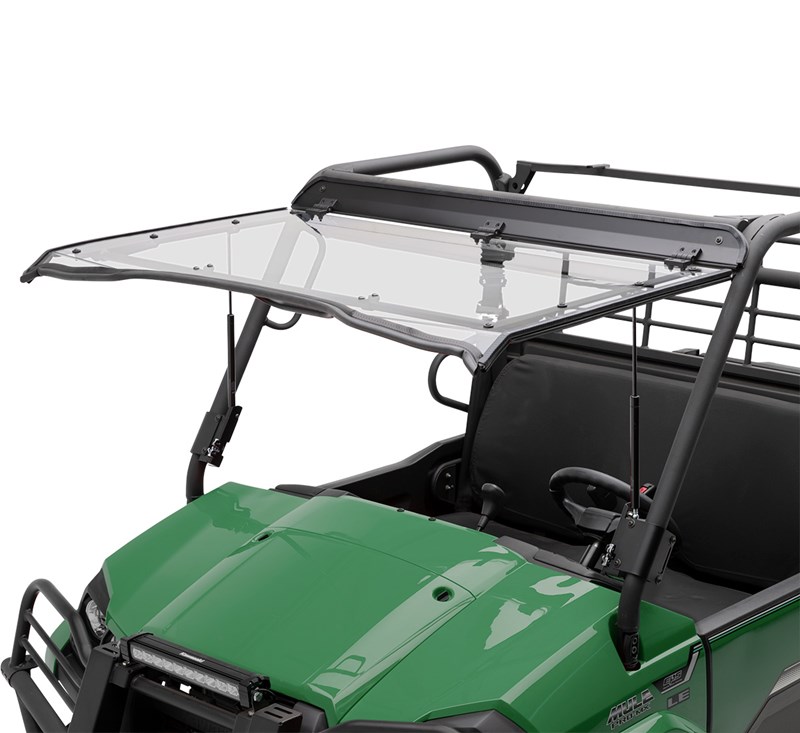 KQR™ Flip-Up Windshield, Polycarbonate detail photo 2