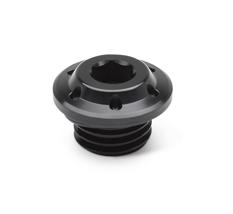 Oil Filler Cap, Black detail photo 1