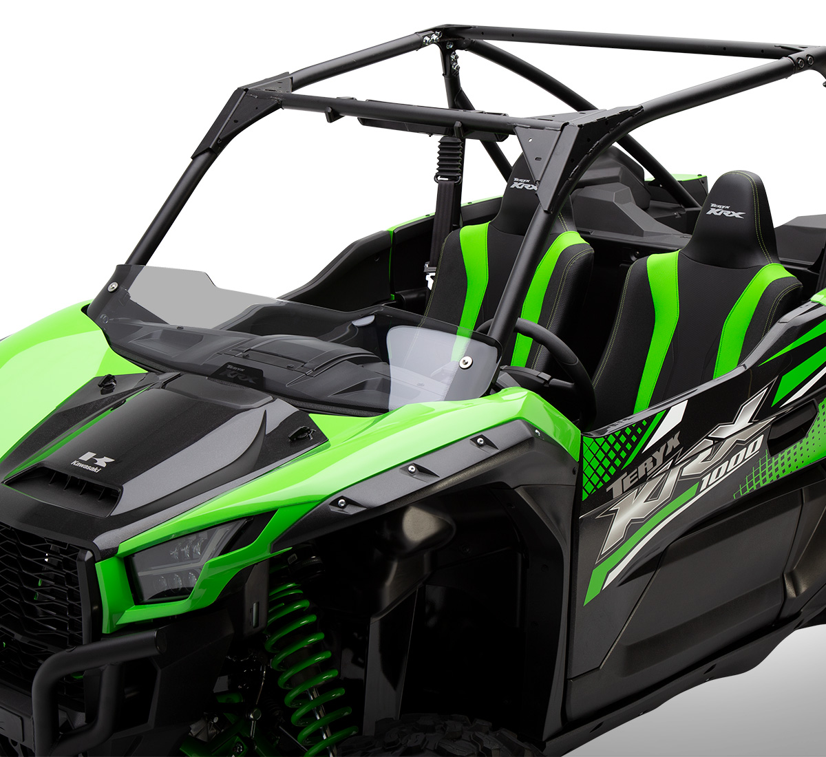 2020 Genuine Kawasaki Teryx KRX 1000 KQR Premium Roof Green 99994-1325-GR
