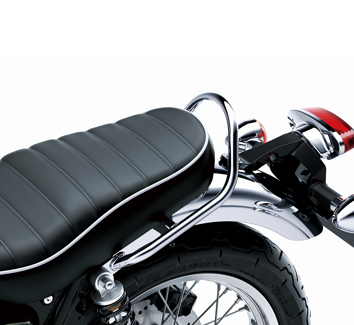 W800 Engine Guard, Chrome | Kawasaki Motors Corp., U.S.A.