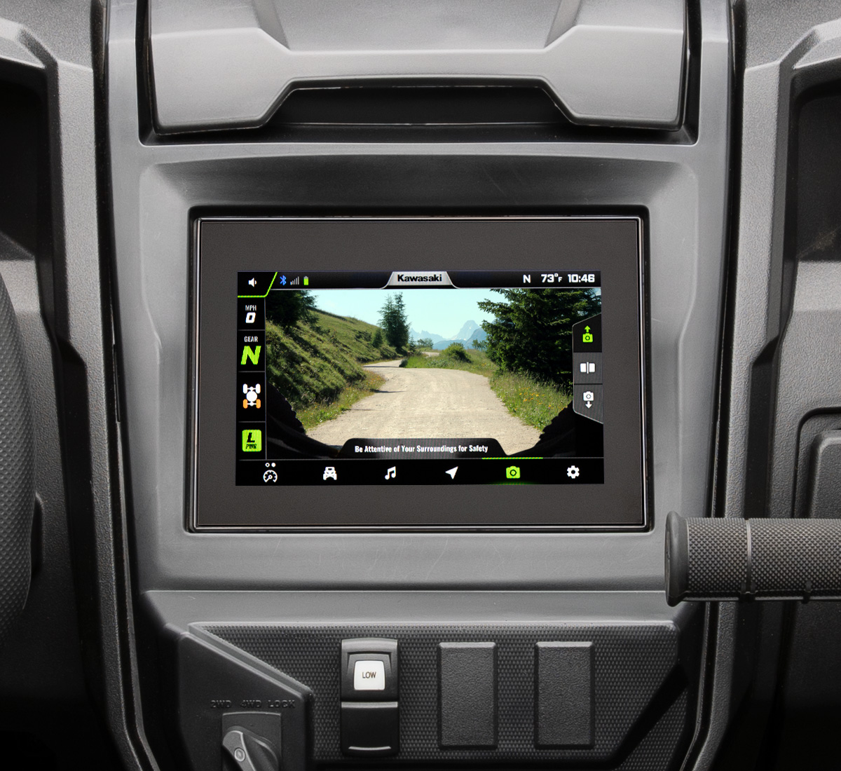 Teryx KRX® 1000 Kawasaki Interactive Display | Kawasaki Motors