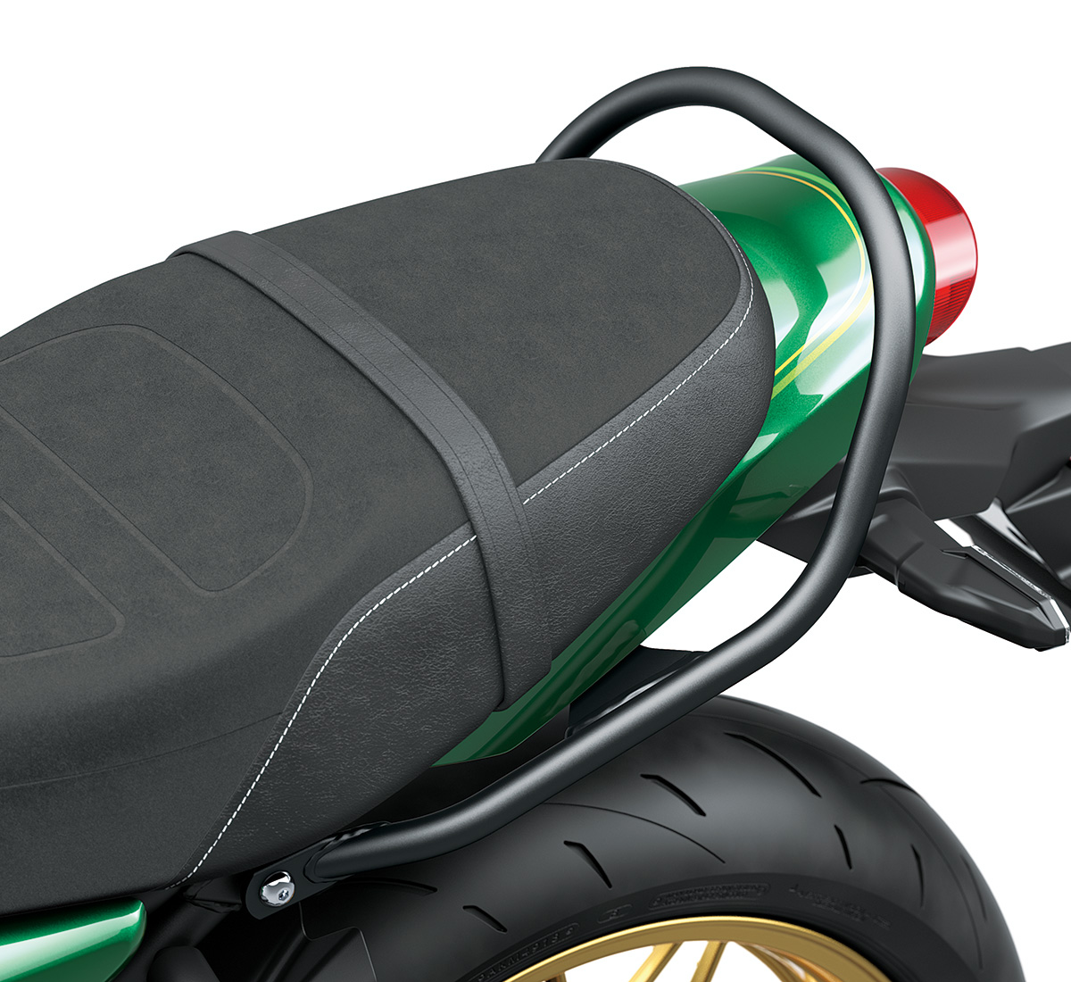 Z650RS 50th Anniversary Passenger Grab Bar, Black | Kawasaki
