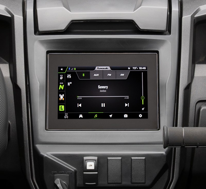 Audio System for TERYX KRX® 1000 for Kawasaki Interactive Display detail photo 3