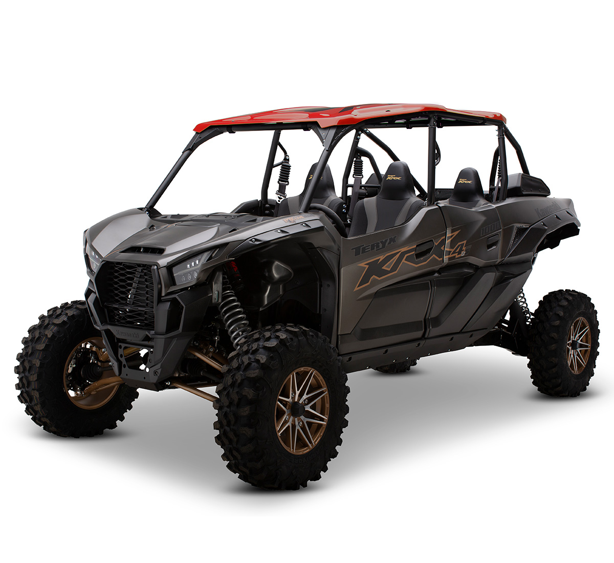 Teryx® KRX4™ 1000 eS ,KQR™ Premium Roof Red | Kawasaki Motors Corp
