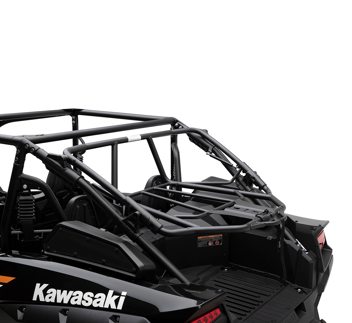 Teryx® KRX4™ 1000 eS Rear Cargo/Tire Rack | Kawasaki Motors Corp