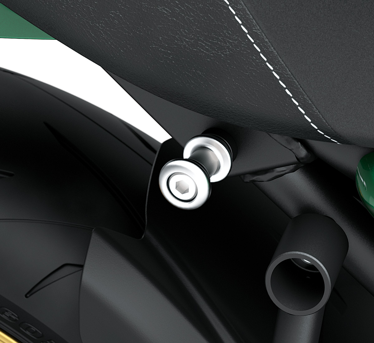 k♡08 Z650RS 50th Anniversary Frame Slider Set | Kawasaki Motors