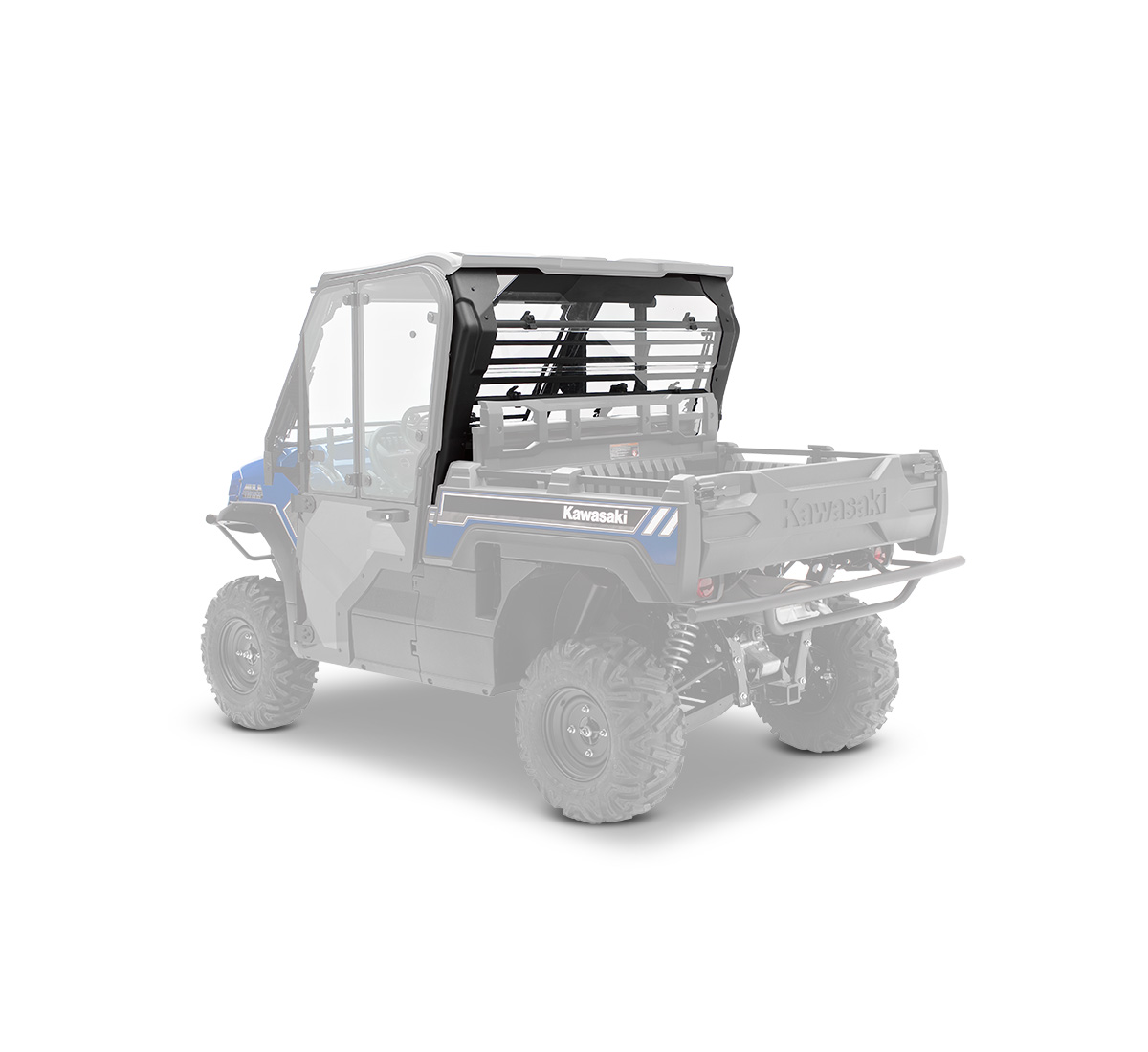 MULE PRO-FXR™ 1000 KQR™ Polycarbonate Rear Panel | Kawasaki Motors