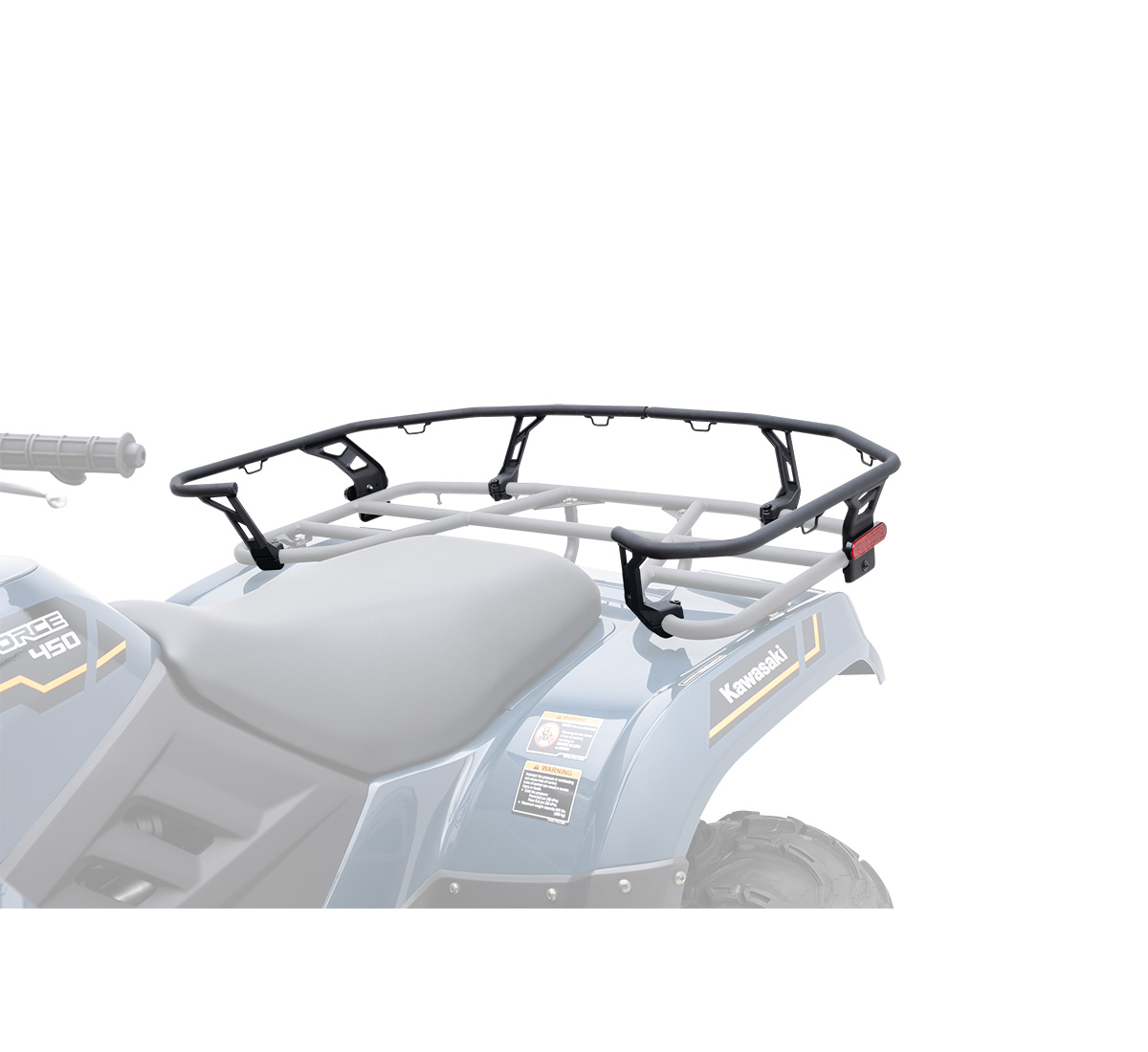 Brute Force® 450 4x4 Rear Rack Extension | Kawasaki Motors Corp