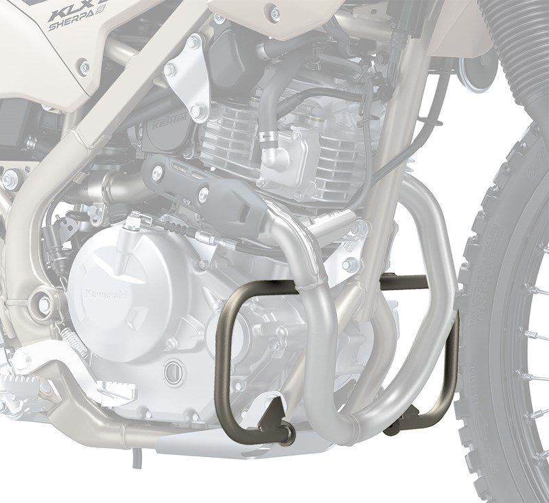 Engine Guard, Flat White Silver detail photo 2