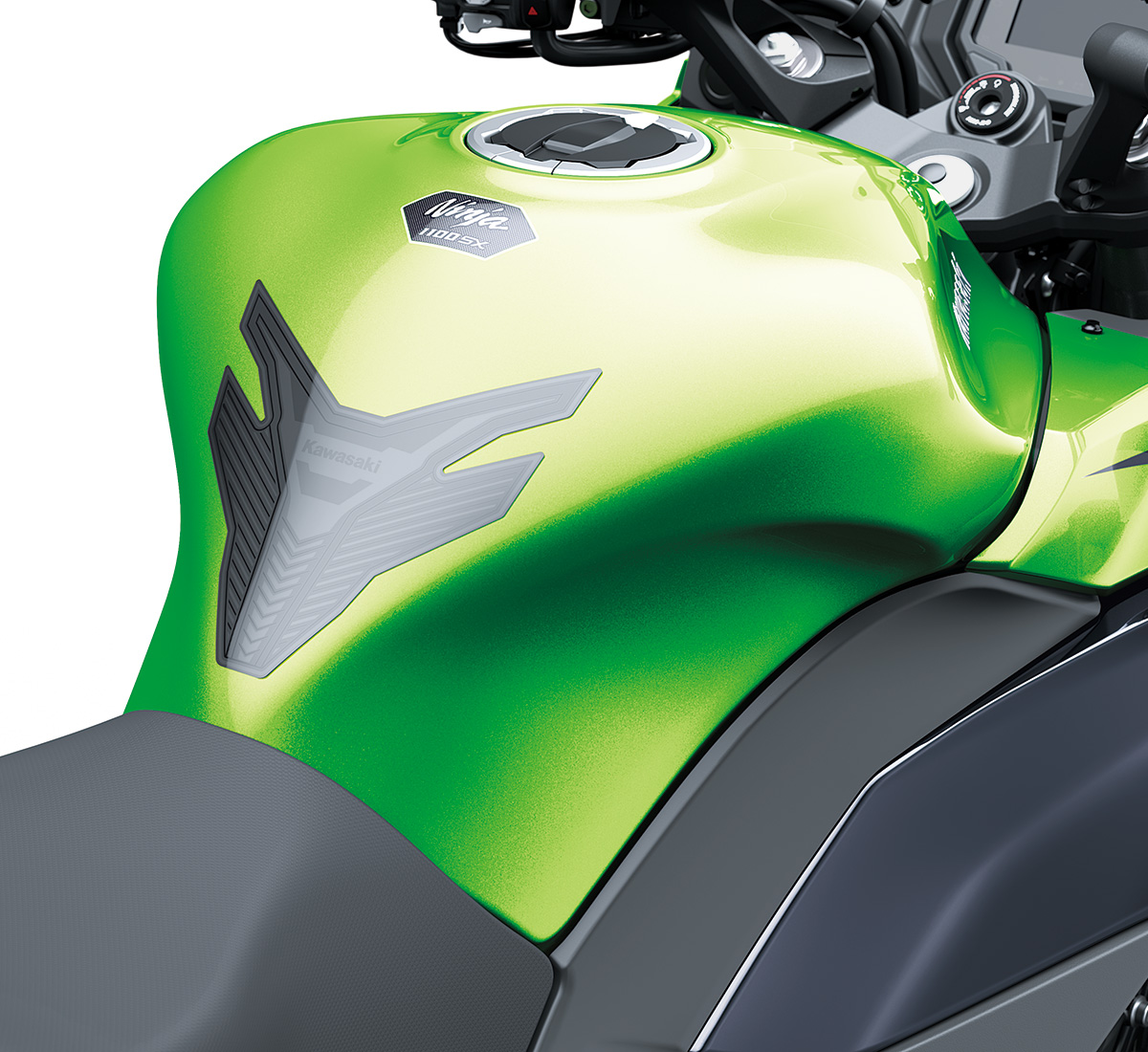Ninja® 1100SX ABS Tank Pad | Kawasaki Motors Corp., U.S.A.