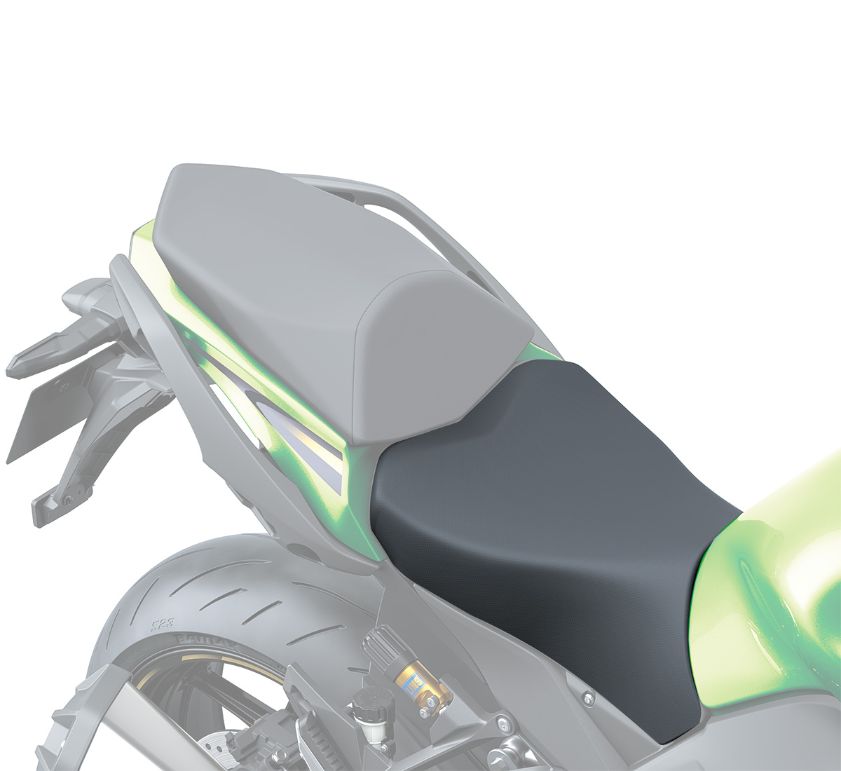 Ninja® 1100SX ABS ERGO-FIT® Extended Reach Seat | Kawasaki
