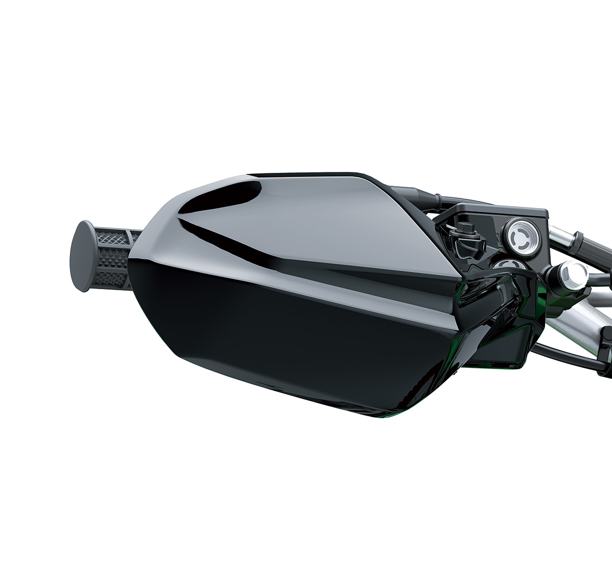 KLX® 230 S ABS Hand Guard Set, Ebony | Kawasaki Motors Corp., U.S.A.
