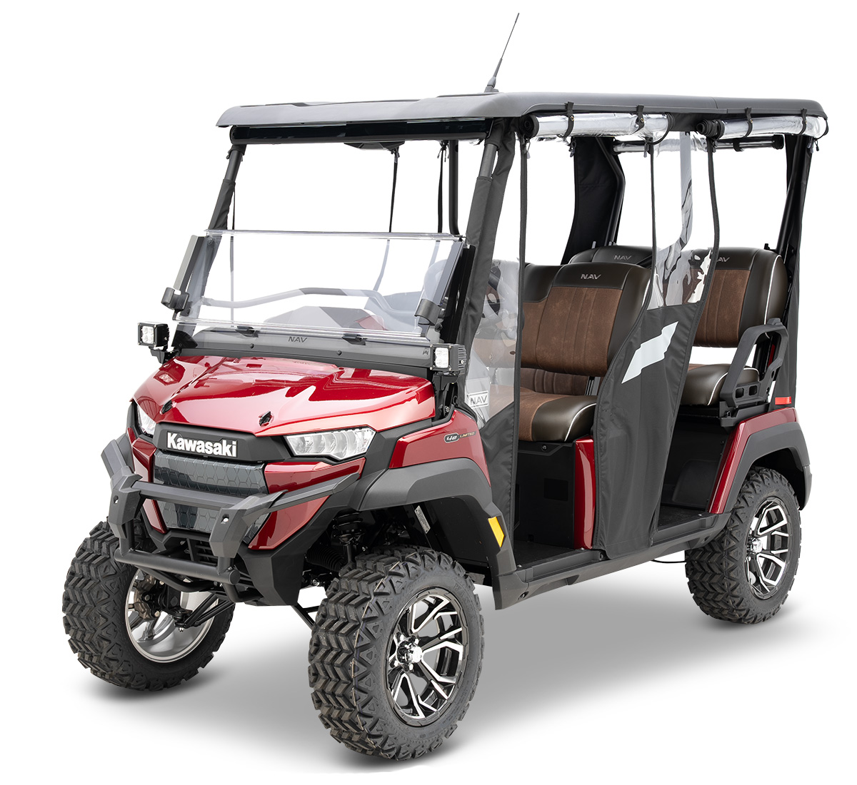 NAV® 4e LE Premium PTV Soft Enclosure, Black | Kawasaki Motors