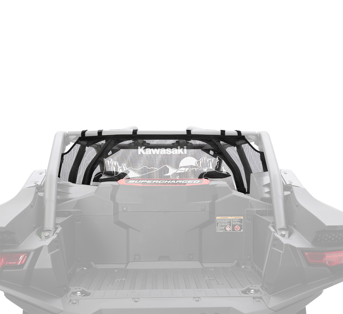 Rear Panel, Soft Mesh - TERYX4/5 H2, TERYX® H2