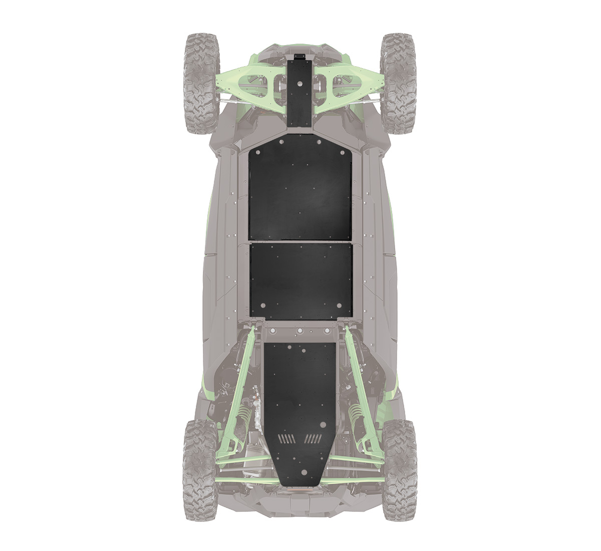 Teryx®4 H2 HMW Full Skid Plate Set | Kawasaki Motors Corp., U.S.A.