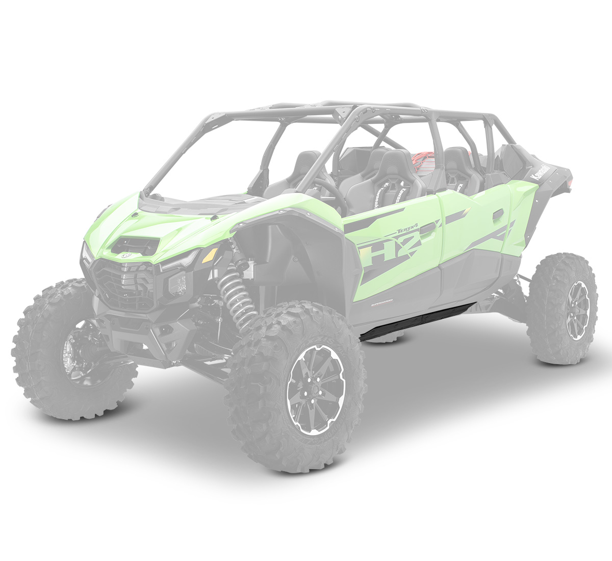 Teryx®4 H2 HMW Rock Slider Set | Kawasaki Motors Corp., U.S.A.