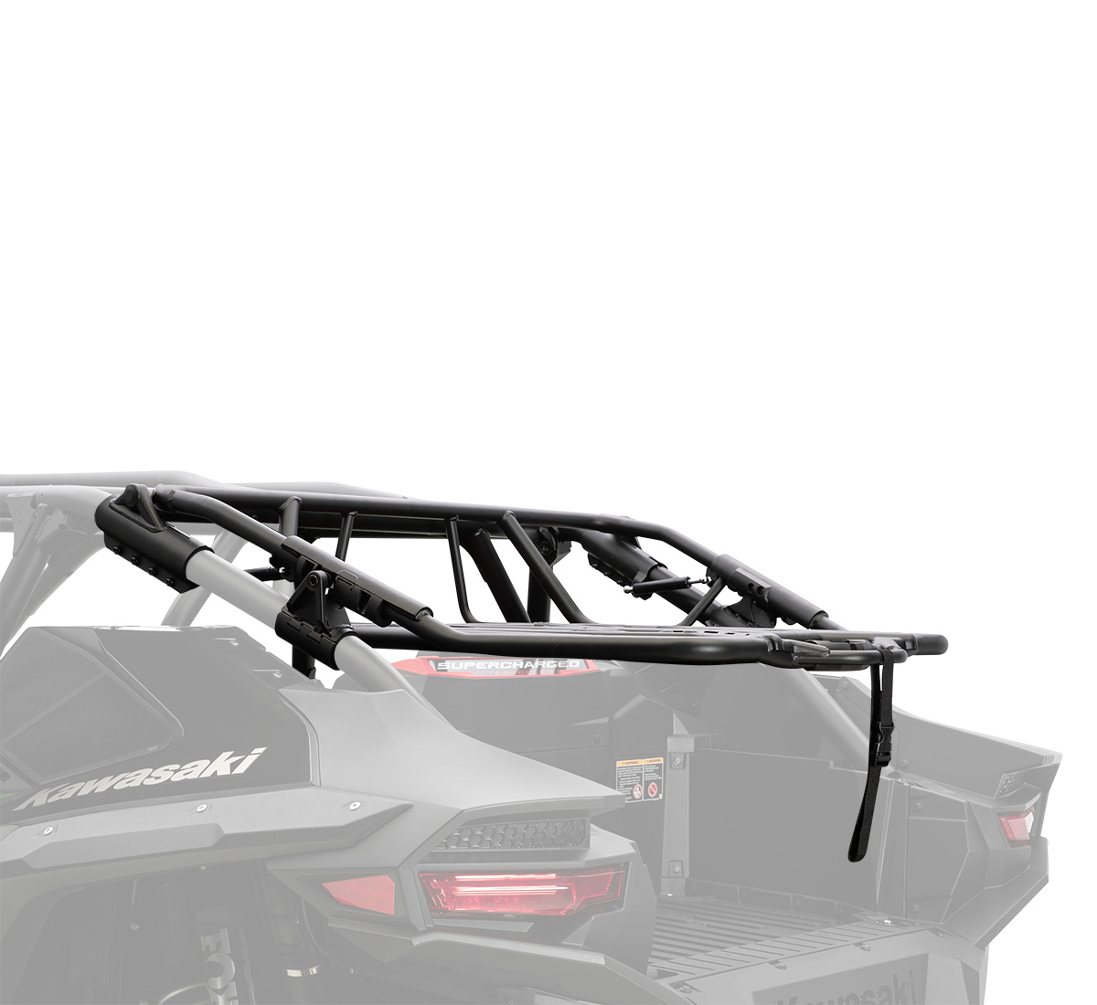 Teryx®4 H2 Deluxe eS Rear Cargo/Tire Rack | Kawasaki Motors Corp
