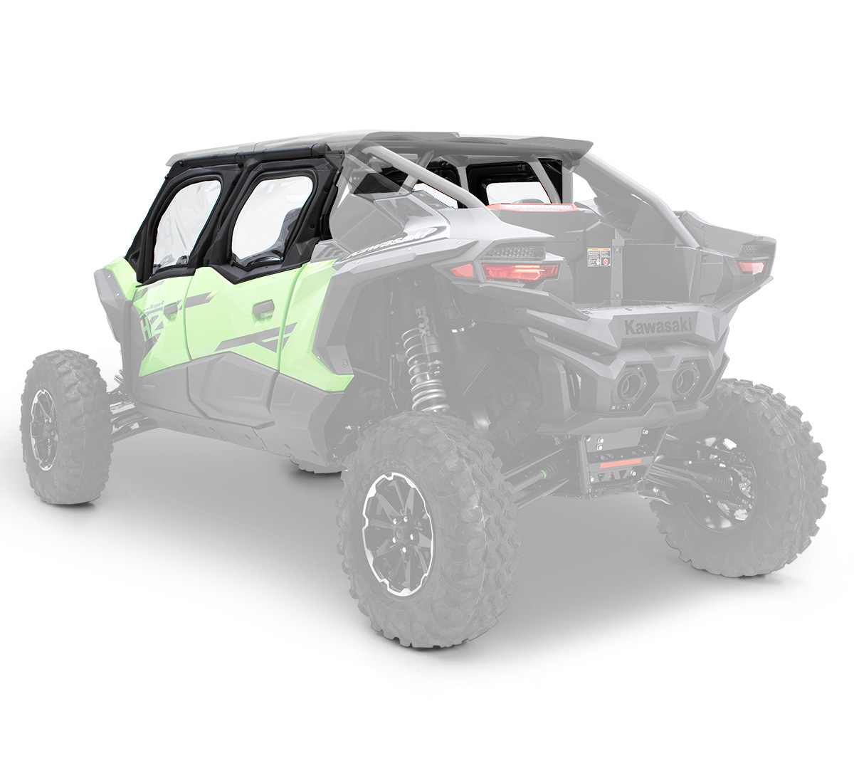 Teryx®4 H2 Soft Upper Door Set | Kawasaki Motors Corp., U.S.A.