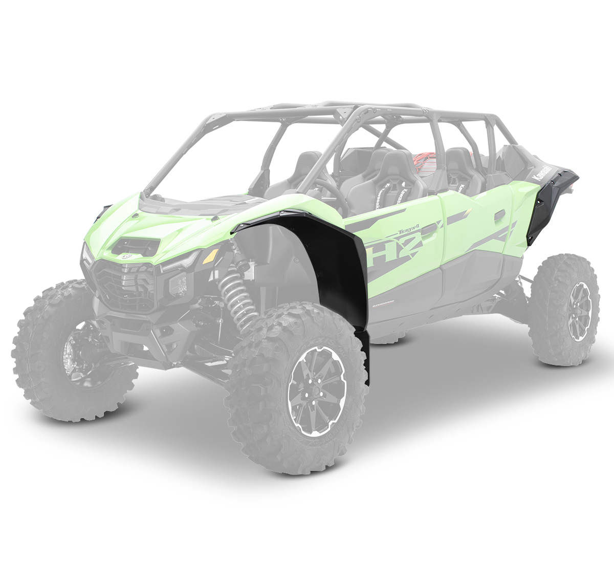 Teryx®4 H2 Deluxe eS Wide Fender Flare Kit | Kawasaki Motors Corp