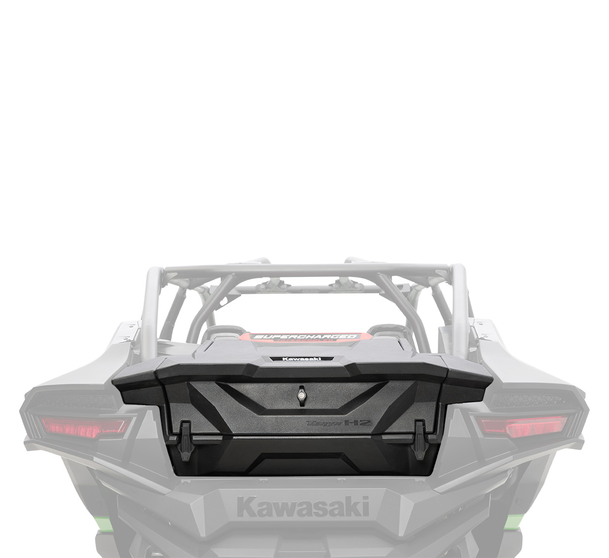 Teryx®4 H2 Low Profile Rear Storage Box | Kawasaki Motors Corp