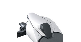Seat Cowl, Pearl Blizzard White/54X