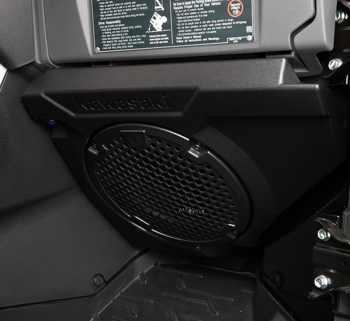 Teryx®4 H2 Stage 2 Audio Upgrade, Subwoofer | Kawasaki Motors Corp