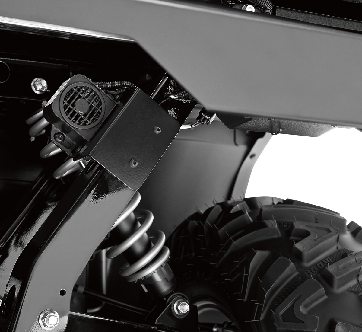 MULE PRO-DXT™ EPS FE Back-Up Beeper | Kawasaki Motors Corp., U.S.A.