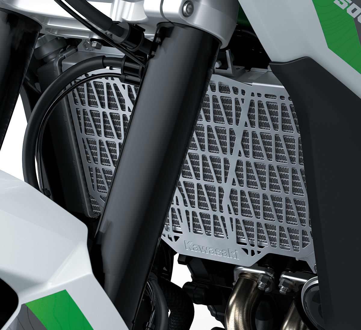 KLE®500 SE ABS Radiator Screen | Kawasaki Motors Corp., U.S.A.