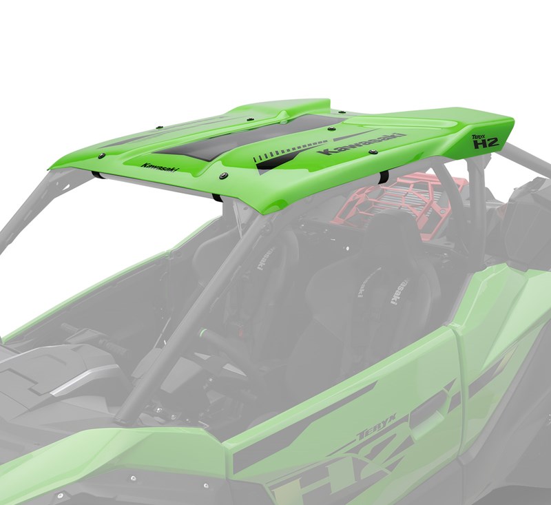 KQR™ Premium Roof, Polycarbonate, Green - TERYX® H2 detail photo 1