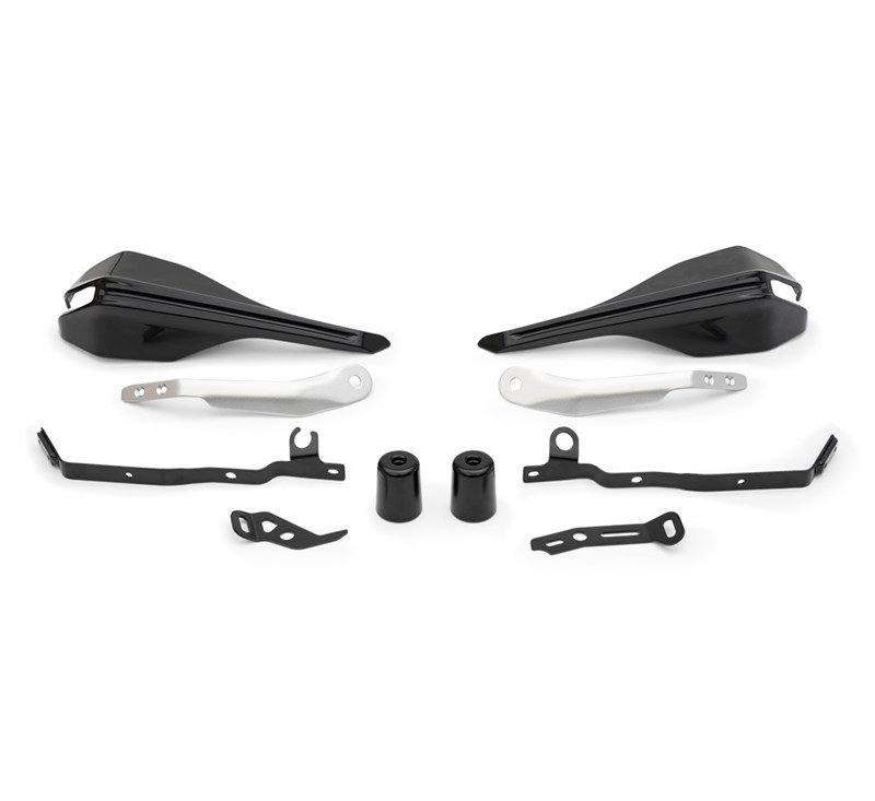 Hand Guard Shell Set, Ebony - KLE® 650 detail photo 1