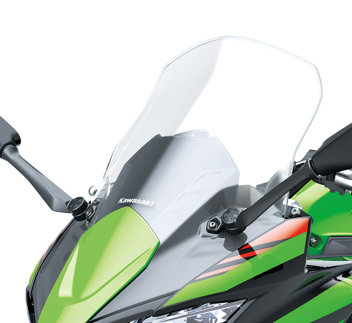 NINJA® 650 ABS Windshield(Large/Clear) | Kawasaki Motors Corp., U.S.A.