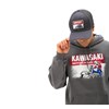 Kawasaki Heritage Logo Old School Sign Sweatshirt photo thumbnail 3