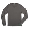 Kawasaki 3 Green Lines Cool Dry Long Sleeve Shirt photo thumbnail 4