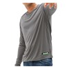 Kawasaki 3 Green Lines Cool Dry Long Sleeve Shirt photo thumbnail 1